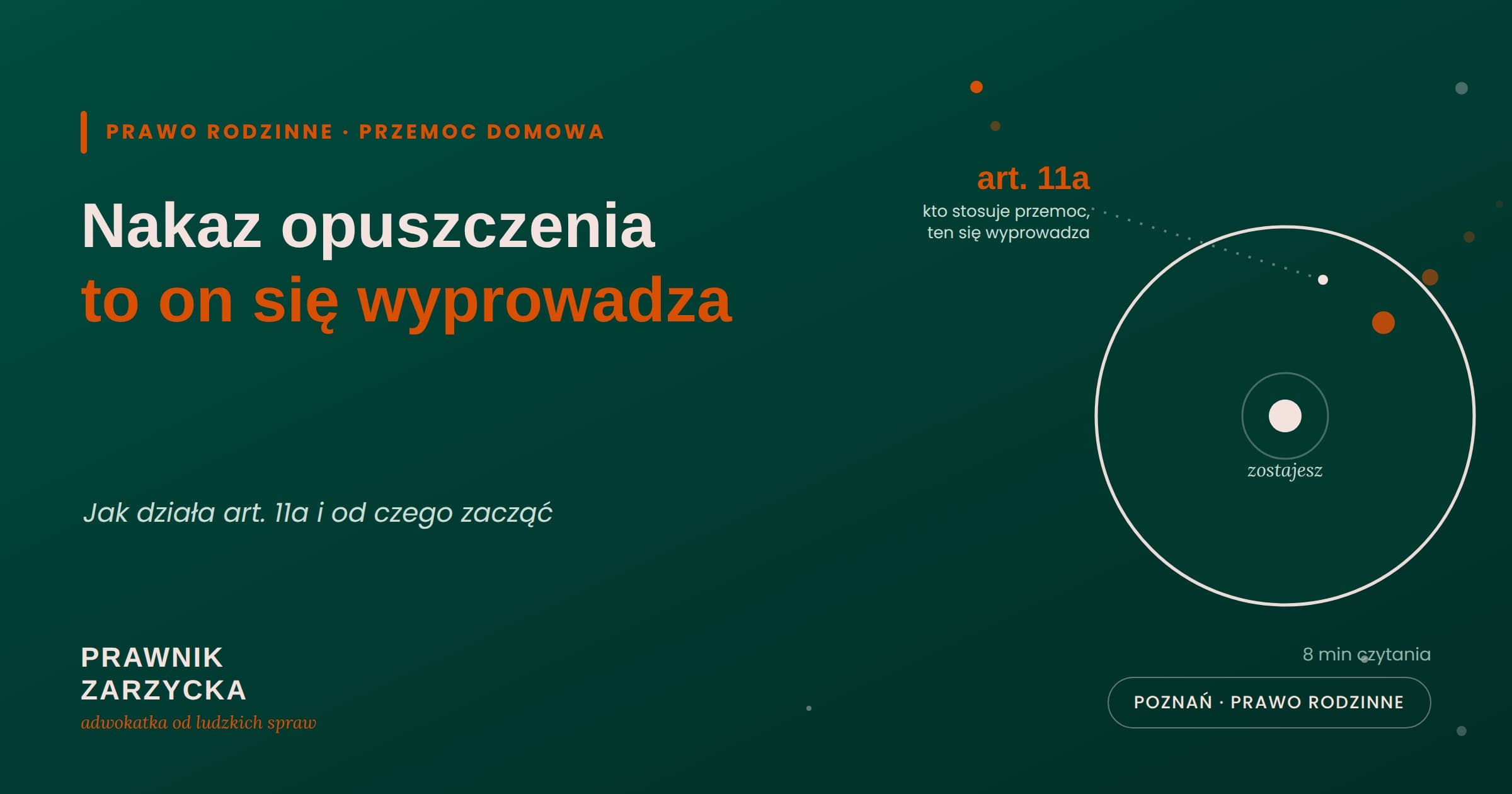 Nakaz opuszczenia mieszkania przy przemocy domowej — jak to działa i od czego zacząć? — Adwokat Angelika Zarzycka